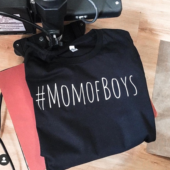 Bella Canvas Tops - Mom of Boys shirt